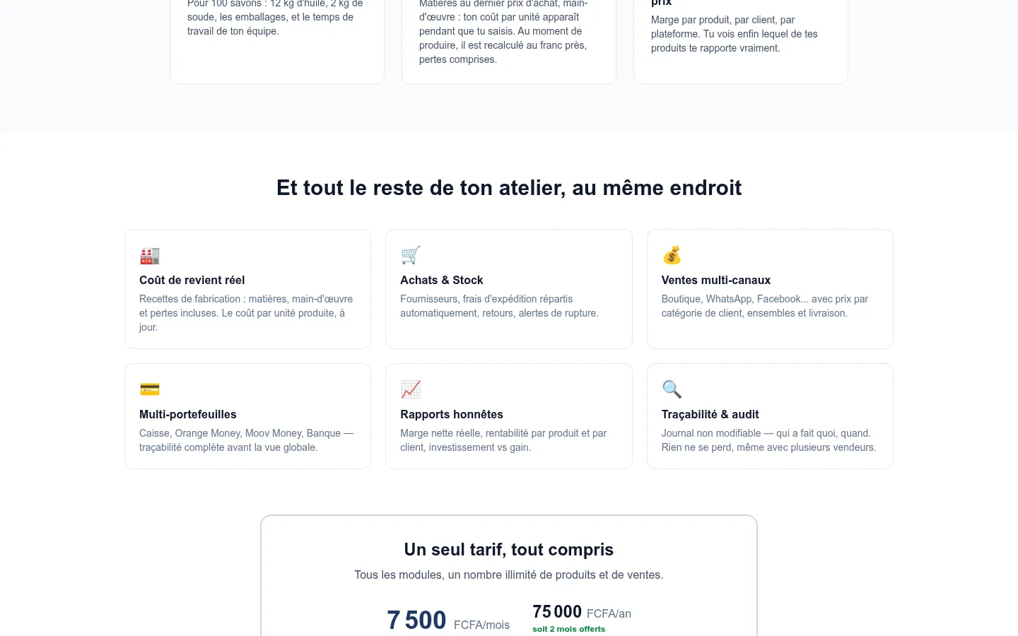 Compta++ : les modules du logiciel et le tarif tout compris